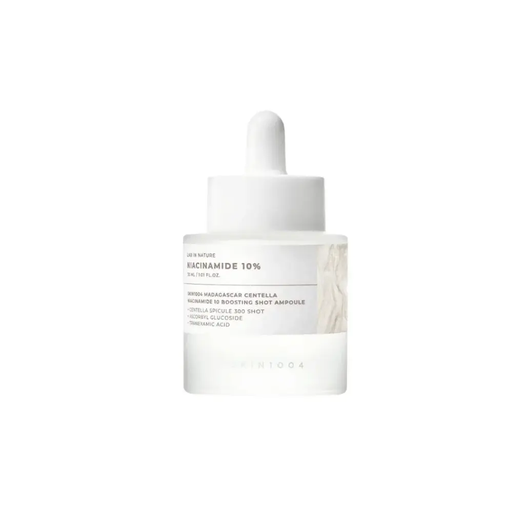 امبولة سيروم نياسينمايد مدغشقر - 30مل | SKIN1004 madagascar centella niacinamide 10 boosting shot ampoule